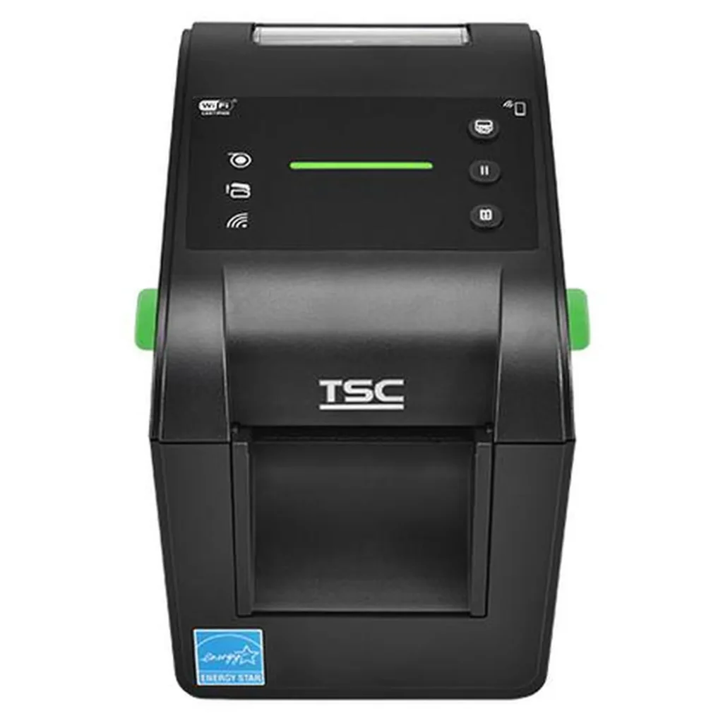 TSC DH220 Desktop-Etikettendrucker in Schwarz