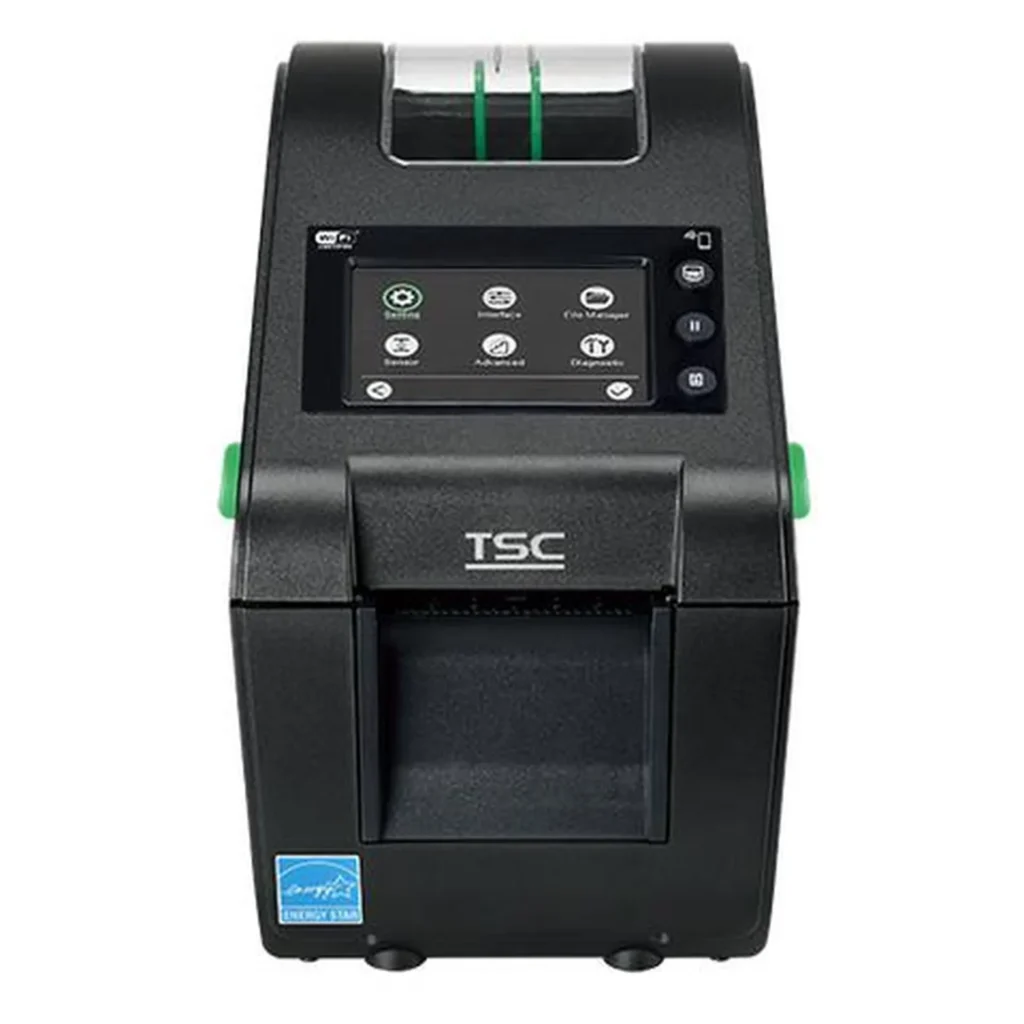 TSC DH220LT Desktop-Etikettendrucker in Schwarz