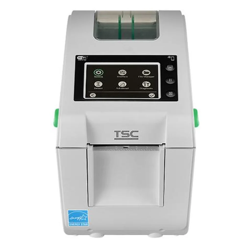 TSC DH220LTHC Desktop-Etikettendrucker (Healthcare) in Weiß