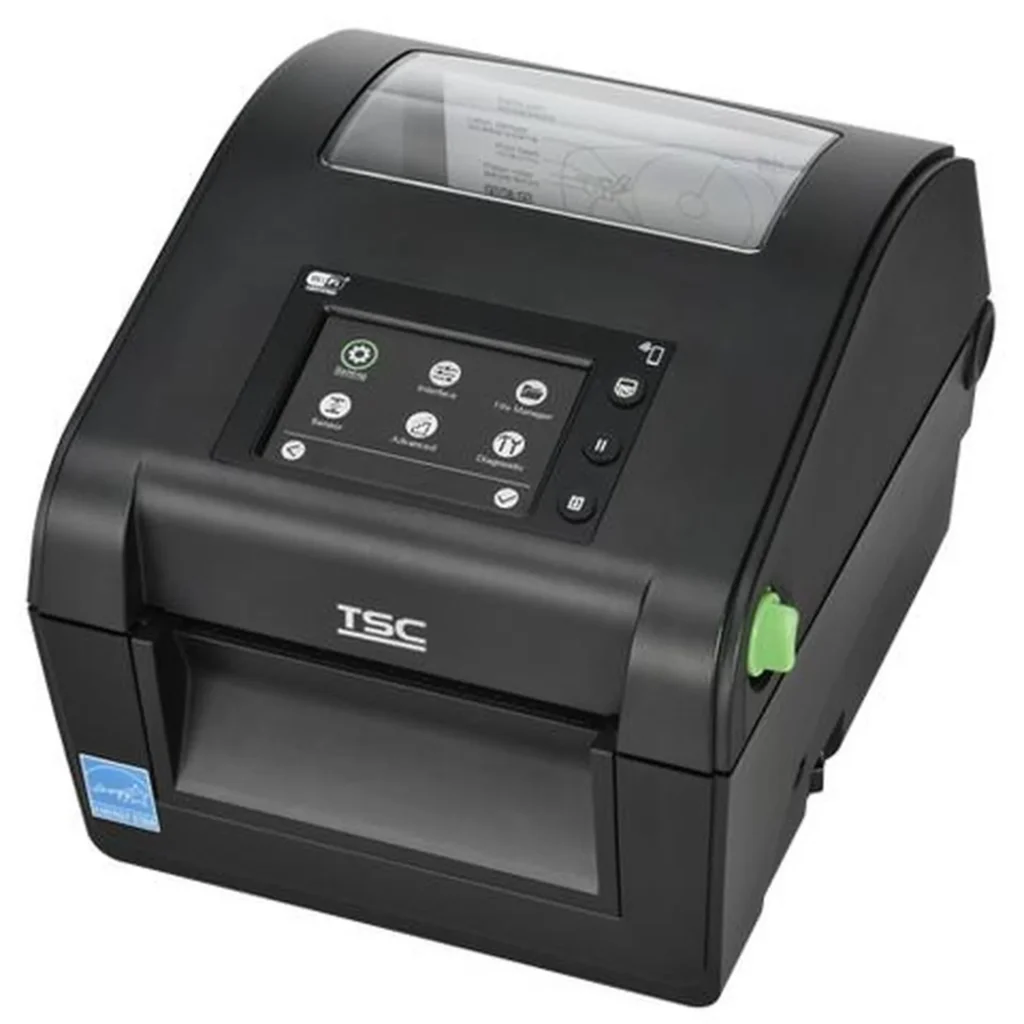 TSC DH340T Desktop-Etikettendrucker in Schwarz