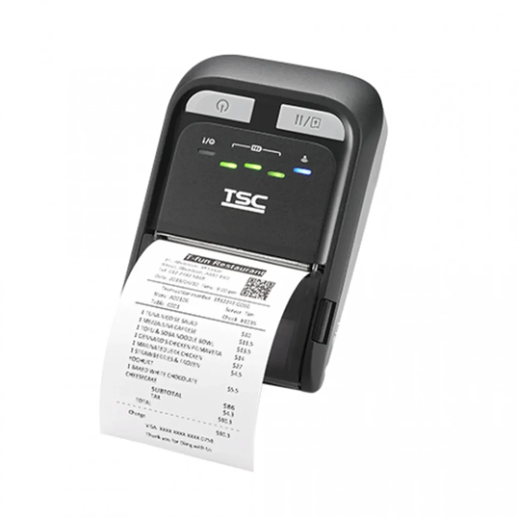 TSC TDM-20 Mobiler Belegdrucker in Schwarz