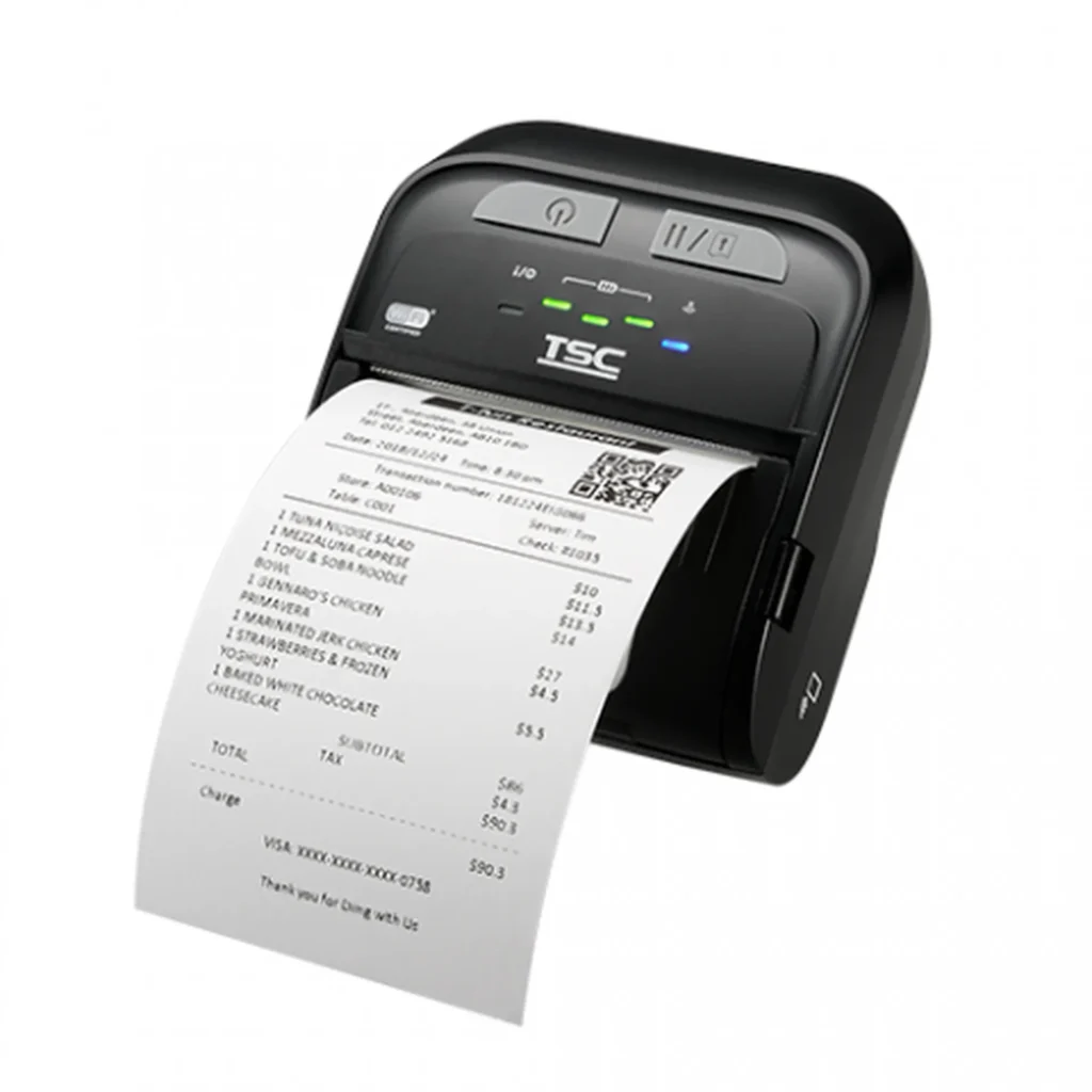 TSC TDM-30 Mobiler Belegdrucker in Schwarz