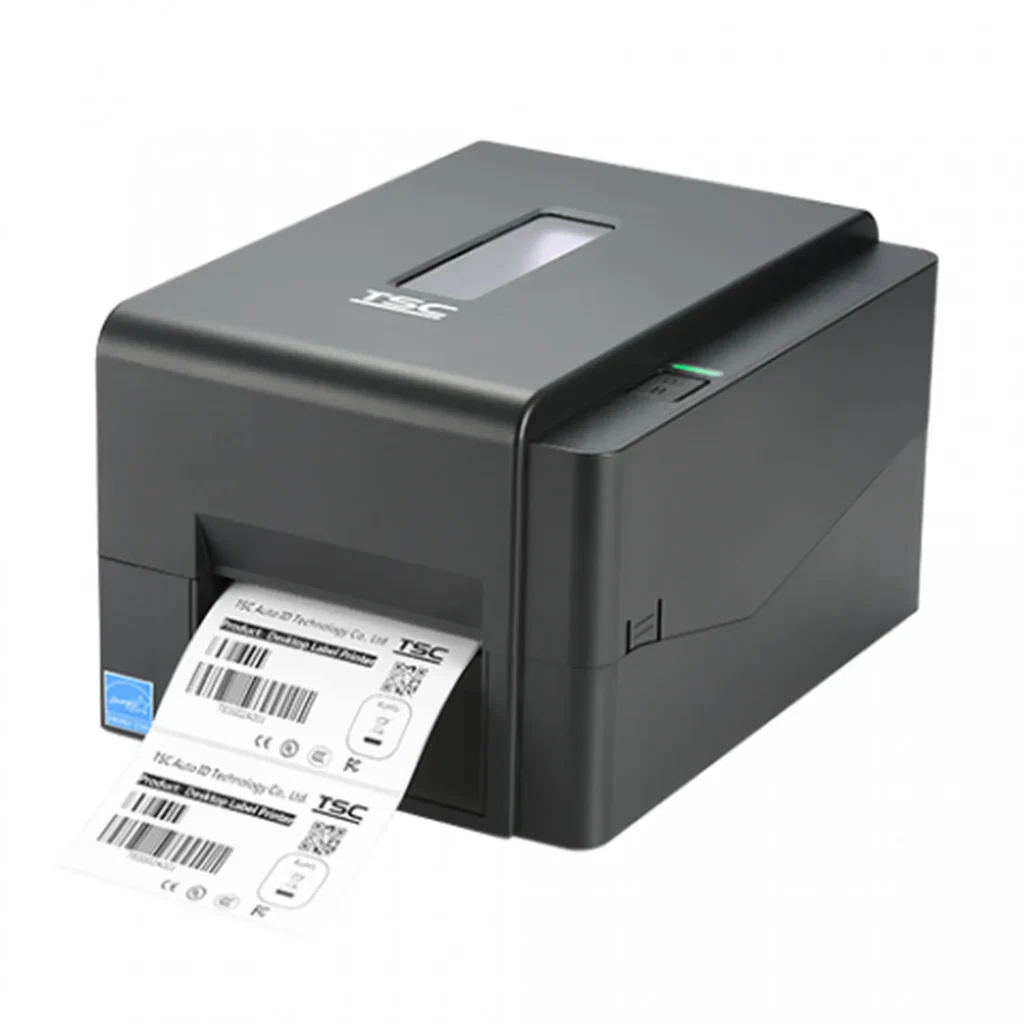 TSC TE300 Desktop-Etikettendrucker in Schwarz