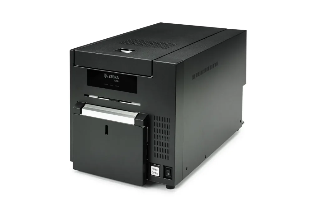 Zebra ZC10L Kartendrucker in Schwarz