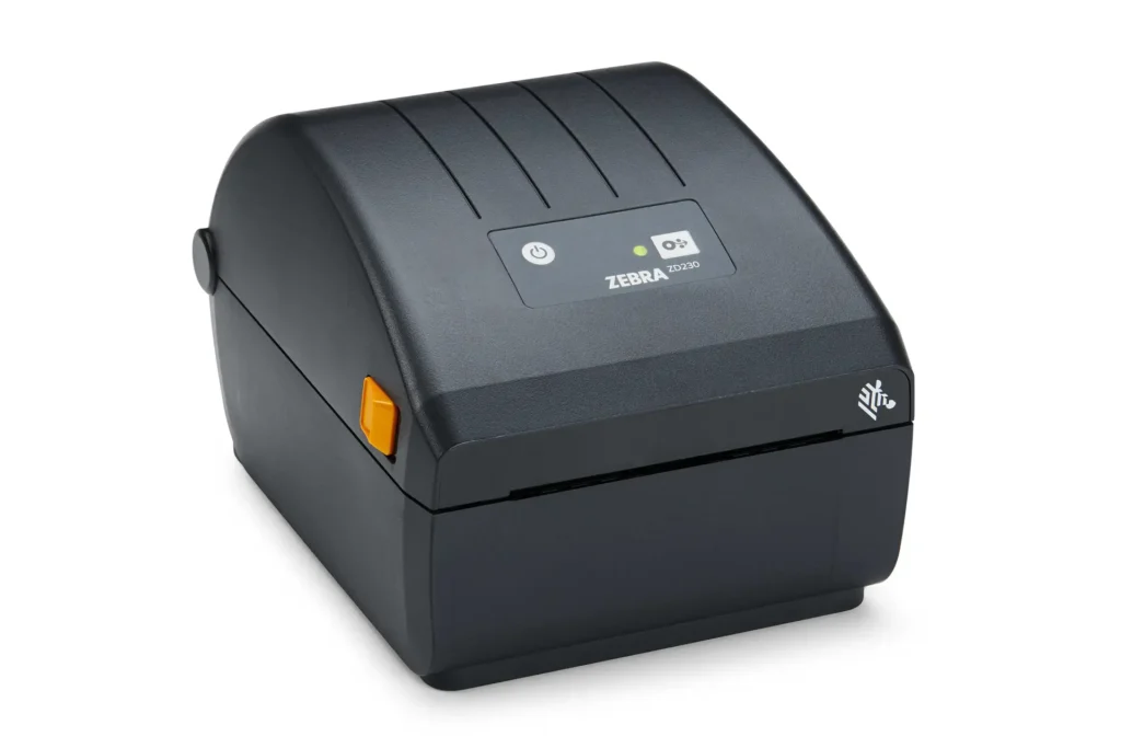 Zebra ZD230 Desktop-Etikettendrucker in Schwarz