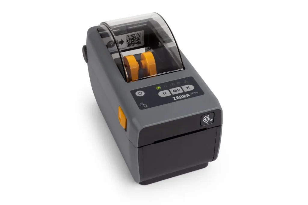 Zebra ZD411 Desktop-Etikettendrucker in Schwarz