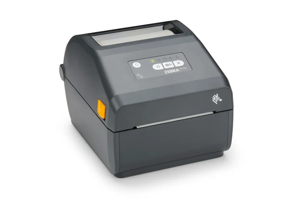 Zebra ZD421 Desktop-Etikettendrucker in Schwarz