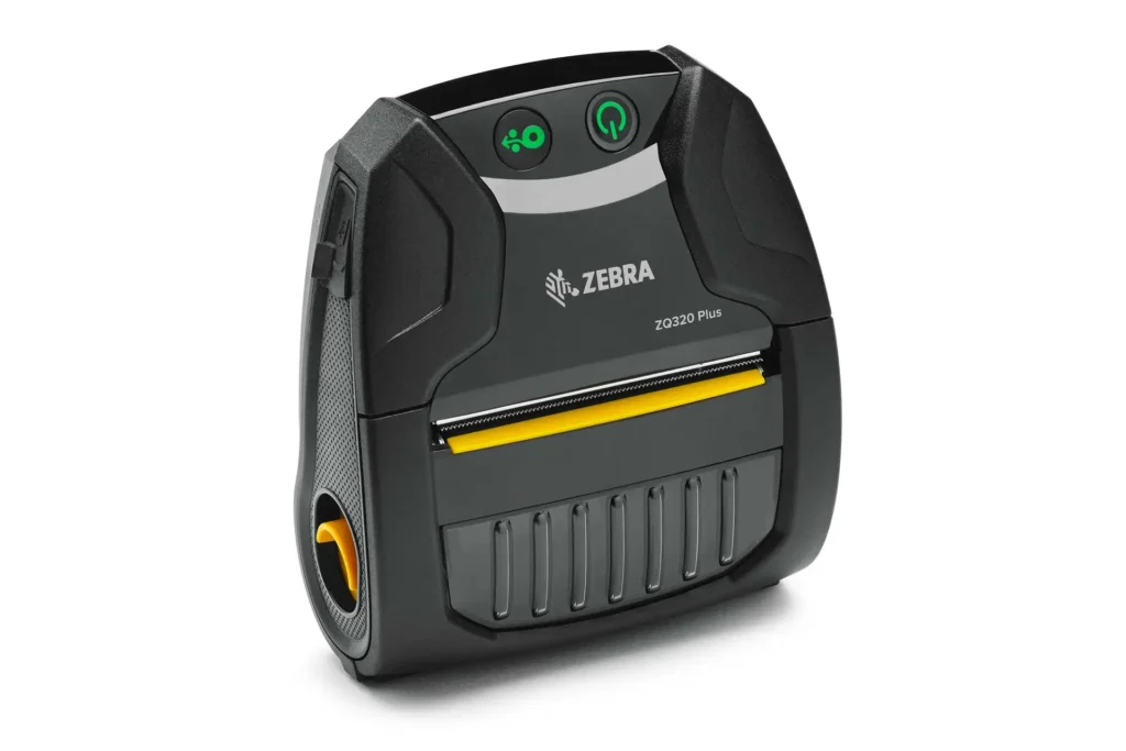 Zebra ZQ320 Plus Mobiler Etikettendrucker in Schwarz