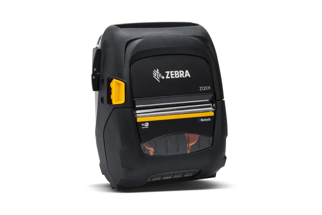 Zebra ZQ511 Mobiler Etikettendrucker in Schwarz